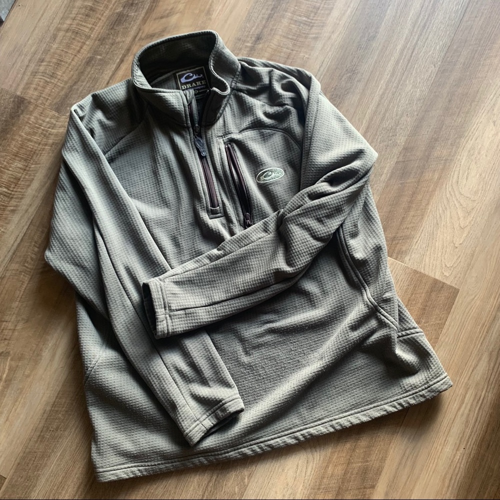 Men’s drake 1/4 zip size m